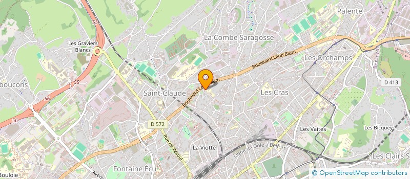 localisation de l'entreprise MADAME JUSTINE LOLOM  PARIS