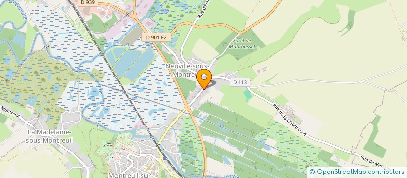 localisation de l'entreprise MADAME JUSTINE LORAND  CAMPIGNEULLES-LES-PETITES