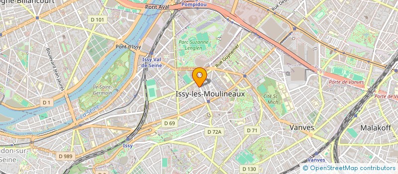 localisation de l'entreprise MADAME JUSTINE LOUVION à ISSY-LES-MOULINEAUX