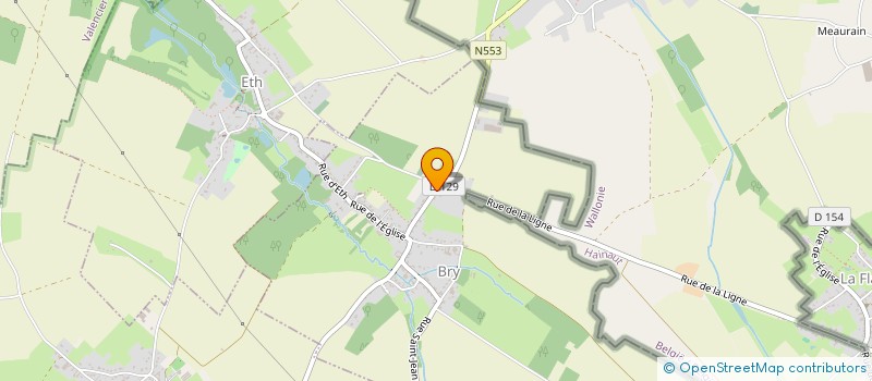 localisation de l'entreprise MADAME JUSTINE MAGNIER  BRY