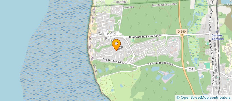 localisation de l'entreprise MADAME JUSTINE MAISON  CAMIERS