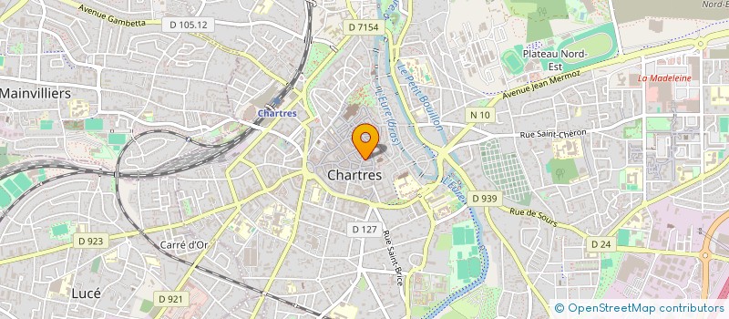 localisation de l'entreprise MADAME JUSTINE MARCHAND à CHARTRES