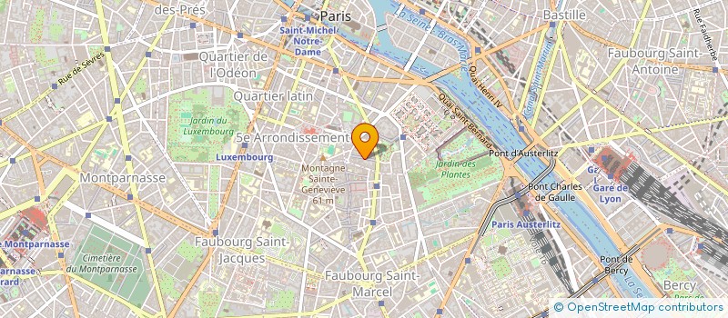 localisation de l'entreprise MADAME JUSTINE MARIE APOLLI MALET  PARIS