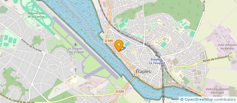 localisation de l'entreprise MADAME JUSTINE MASSART à ETAPLES