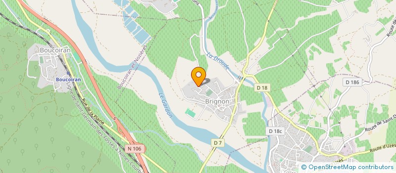 localisation de l'entreprise MADAME JUSTINE MATHIEU  VEZENOBRES