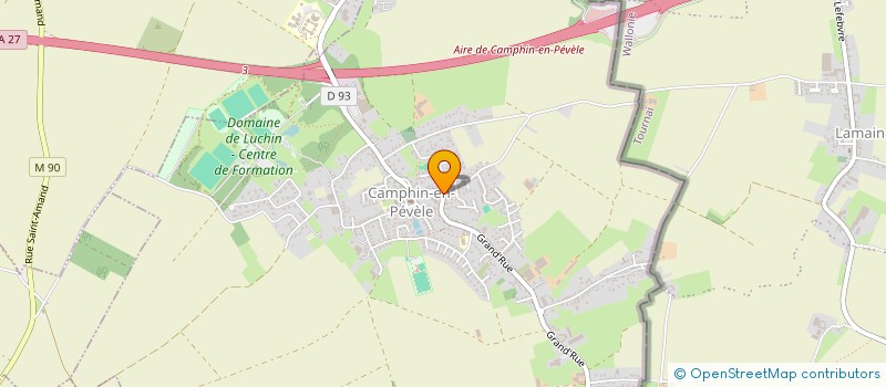 localisation de l'entreprise MADAME JUSTINE MATHIEU  LA HAYE