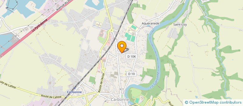 localisation de l'entreprise MADAME JUSTINE MAYNADIE  CARBONNE