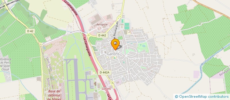 localisation de l'entreprise MADAME JUSTINE MEJEAN  GARONS