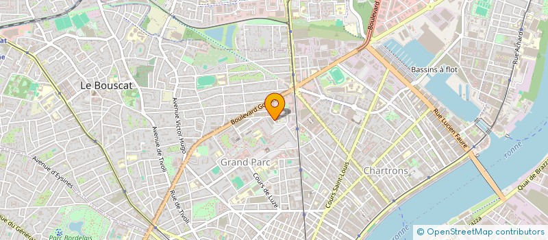 localisation de l'entreprise MADAME JUSTINE MICHON  BORDEAUX