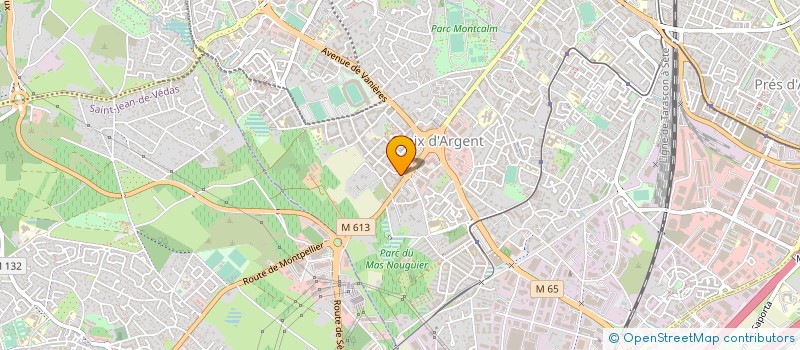localisation de l'entreprise MADAME JUSTINE MONGNE à MONTPELLIER