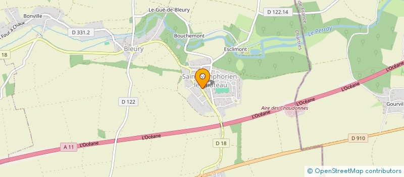 localisation de l'entreprise MADAME JUSTINE MOREL à AUNEAU-BLEURY-SAINT-SYMPHORIEN