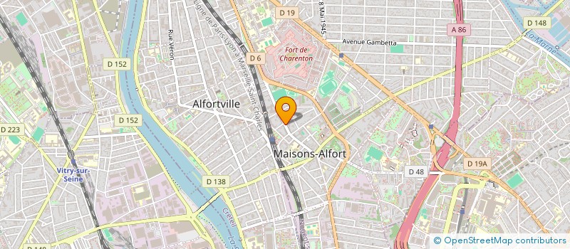 localisation de l'entreprise MADAME JUSTINE MUZAS à MAISONS-ALFORT