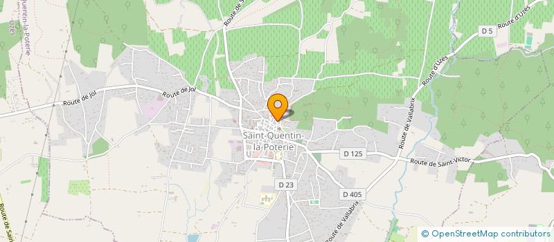 localisation de l'entreprise MADAME JUSTINE NAVARRO à SAINT-QUENTIN-LA-POTERIE