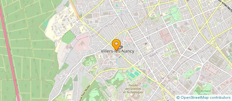 localisation de l'entreprise MADAME JUSTINE NEUMAR  VILLERS-LES-NANCY