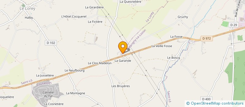 localisation de l'entreprise MADAME JUSTINE NICOLLE  CAMETOURS