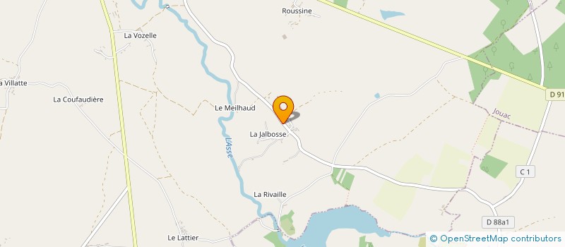 localisation de l'entreprise MADAME JUSTINE NORWOOD  LUSSAC-LES-EGLISES