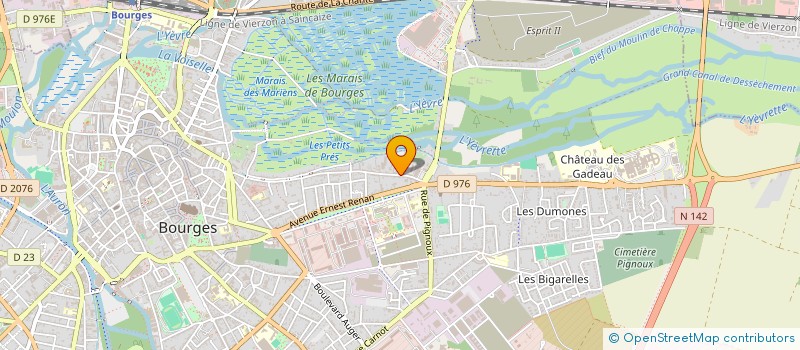 localisation de l'entreprise MADAME JUSTINE OGEARD  BOURGES