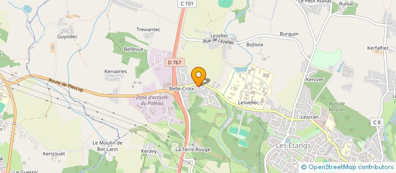 localisation de l'entreprise MADAME JUSTINE ONNO  SAINT-AVE