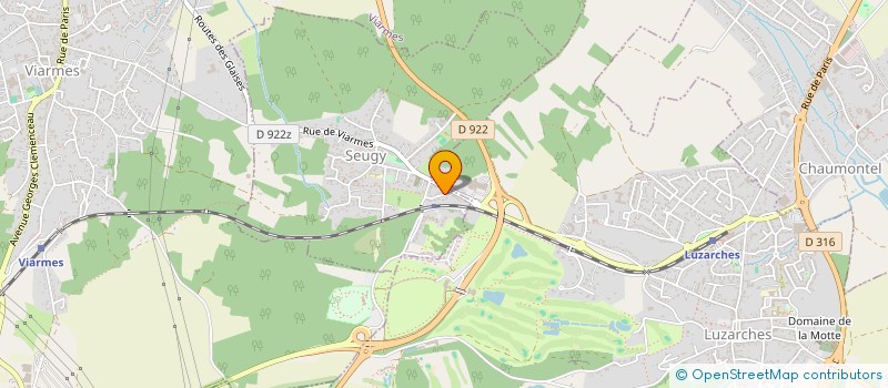 localisation de l'entreprise MADAME JUSTINE OUALLI  SEUGY