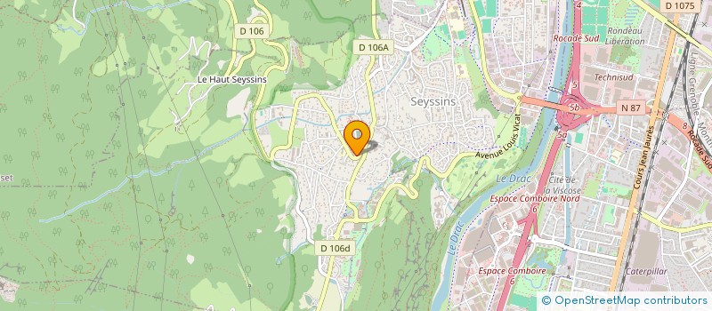 localisation de l'entreprise MADAME JUSTINE PARET  SAINT-GEORGES-DE-MONS