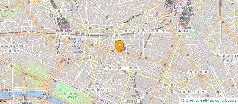 localisation de l'entreprise MADAME JUSTINE PELISSON  PARIS