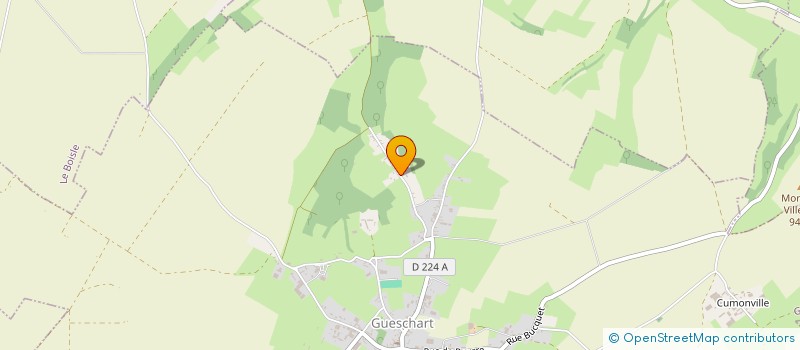 localisation de l'entreprise MADAME JUSTINE PERA  GUESCHART