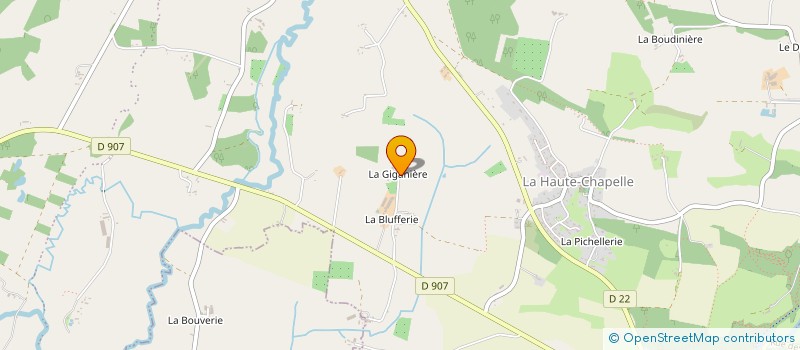 localisation de l'entreprise MADAME JUSTINE PERNOIT à DOMFRONT EN POIRAIE