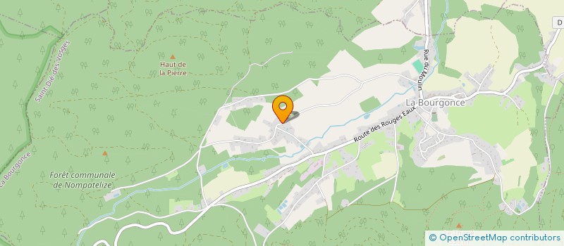 localisation de l'entreprise MADAME JUSTINE PETITJEAN  LA BOURGONCE