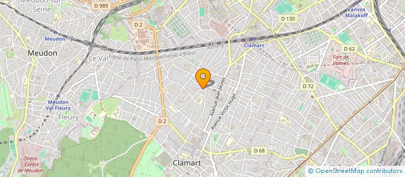 localisation de l'entreprise MADAME JUSTINE PICARD à ANTONY