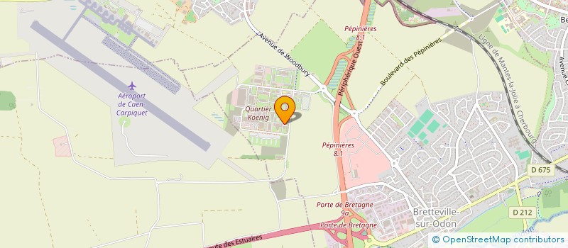 localisation de l'entreprise MADAME JUSTINE PIEL  BRETTEVILLE-SUR-ODON