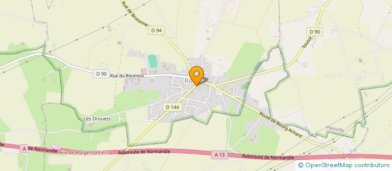 localisation de l'entreprise MADAME JUSTINE PION à ROUTOT