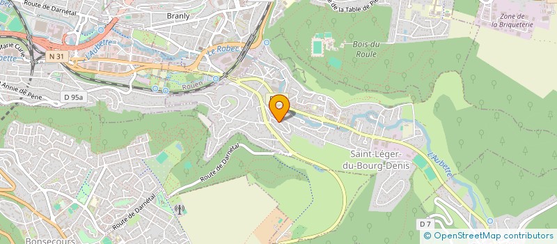 localisation de l'entreprise MADAME JUSTINE PIQUOT  SAINT-LEGER-DU-BOURG-DENIS