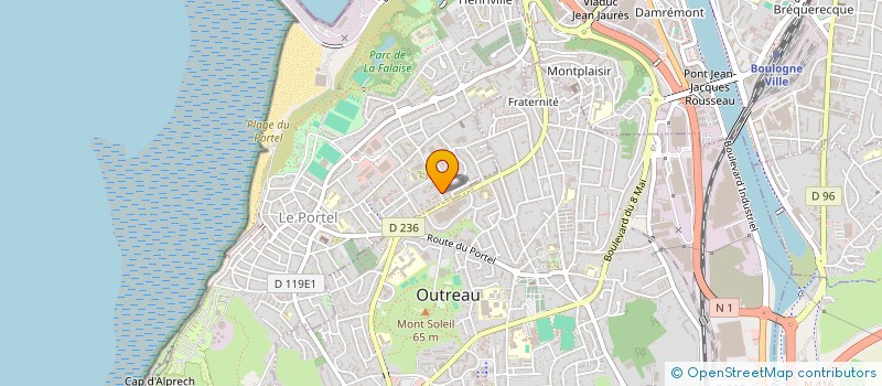 localisation de l'entreprise MADAME JUSTINE PLESSIS  LE PORTEL