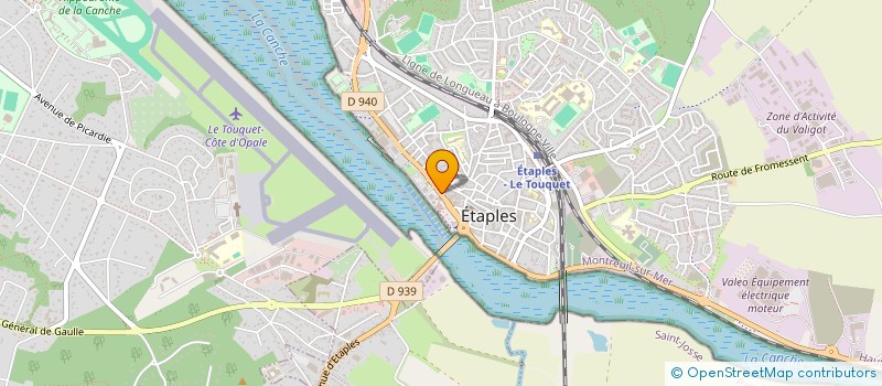 localisation de l'entreprise MADAME JUSTINE POMMELET à ETAPLES