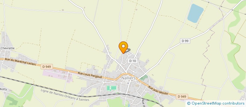 localisation de l'entreprise MADAME JUSTINE PORCHER  NALLIERS