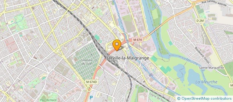 localisation de l'entreprise MADAME JUSTINE PORTNER  JARVILLE-LA-MALGRANGE