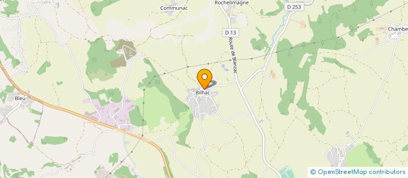 localisation de l'entreprise MADAME JUSTINE POUTIGNAT  POLIGNAC