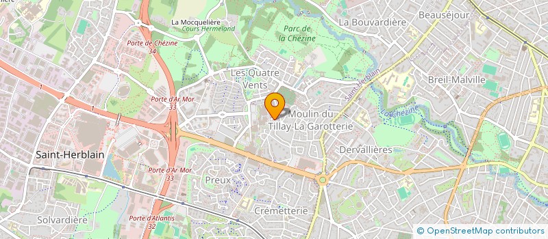 localisation de l'entreprise MADAME JUSTINE QUENEAU  NANTES