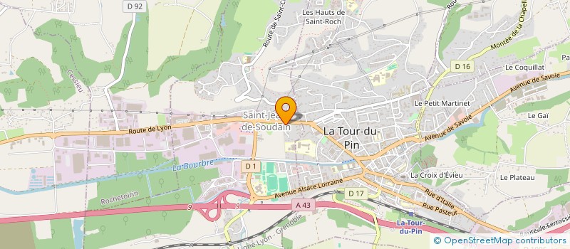 localisation de l'entreprise MADAME JUSTINE RANDY  SAINT-JEAN-DE-SOUDAIN