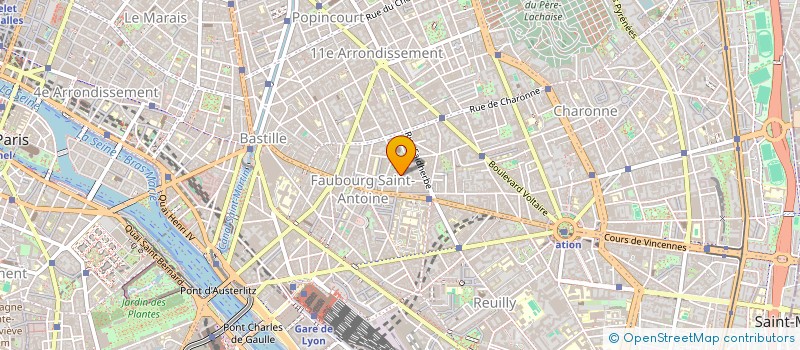 localisation de l'entreprise MADAME JUSTINE RAPHET  PARIS