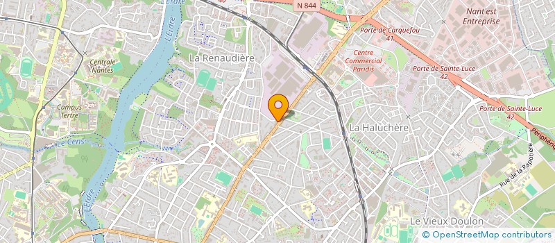 localisation de l'entreprise MADAME JUSTINE RAPIN à NANTES