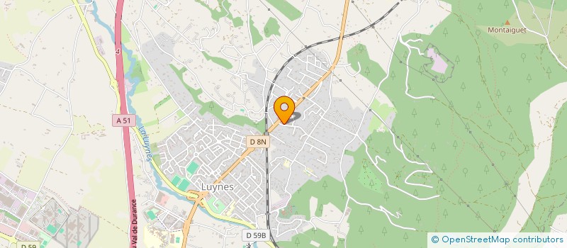 localisation de l'entreprise MADAME JUSTINE RASPLUS à AIX-EN-PROVENCE