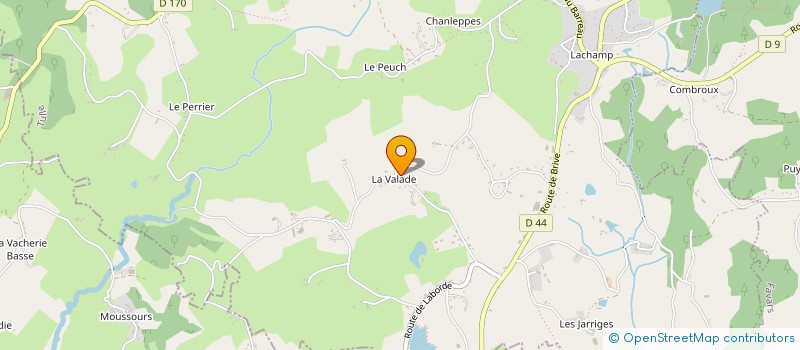 localisation de l'entreprise MADAME JUSTINE RENAULT-MAGNOL  SAINT-GERMAIN-LES-VERGNES