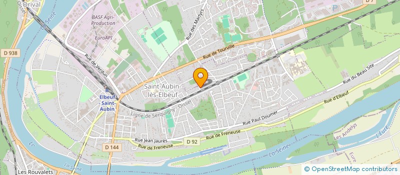 localisation de l'entreprise MADAME JUSTINE RIQUET  CLEON