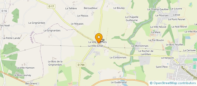 localisation de l'entreprise MADAME JUSTINE ROBERT  SAINT-POTAN