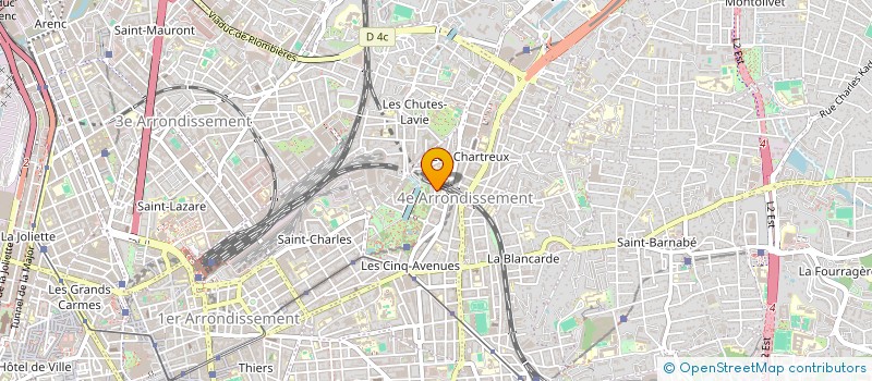 localisation de l'entreprise MADAME JUSTINE ROCHE  MARSEILLE