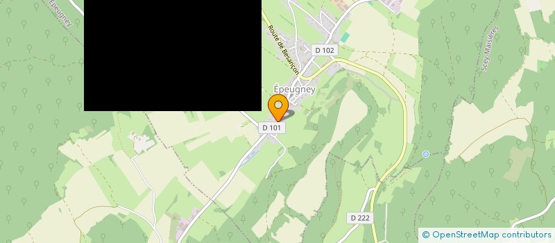 localisation de l'entreprise MADAME JUSTINE ROGUET  EPEUGNEY