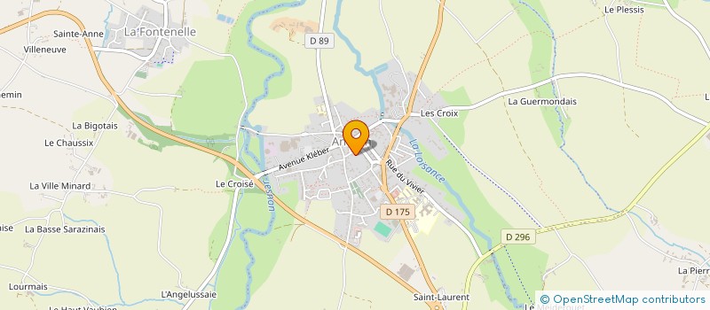 localisation de l'entreprise MADAME JUSTINE ROMAIN  VAL-COUESNON