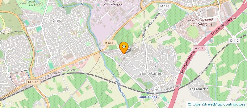 localisation de l'entreprise MADAME JUSTINE ROUIRE  SAINT-GELY-DU-FESC