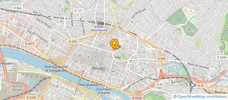 localisation de l'entreprise MADAME JUSTINE ROUZET à ROUEN